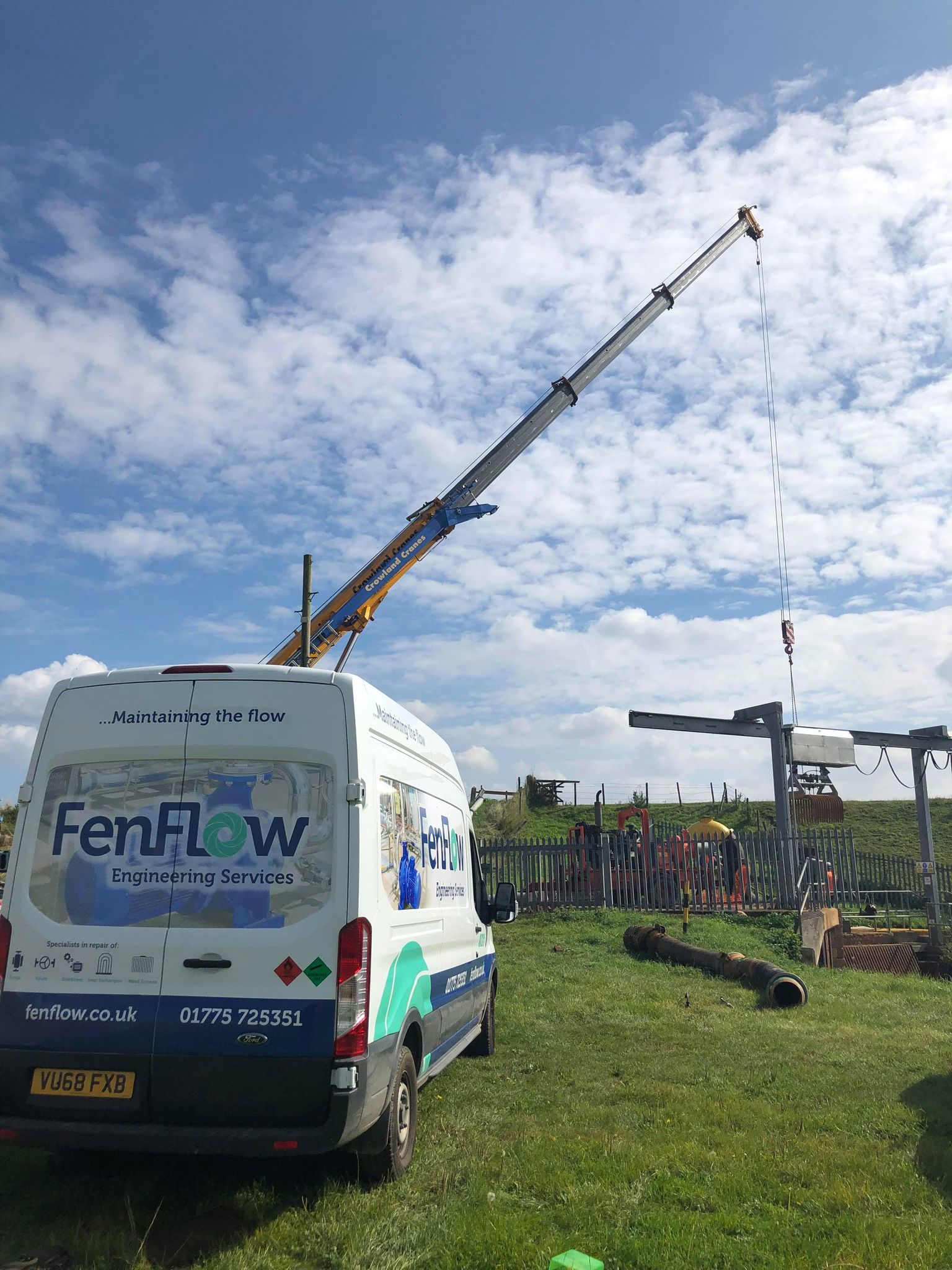Fenflow on site pump repairs and installation at pumping stations
