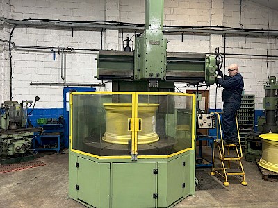 Tractor Wheel Machining- fenflow Limited