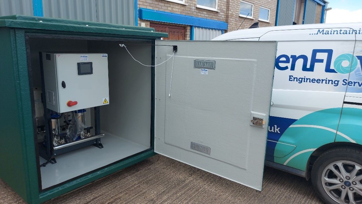 Booster Pump Install- Fenflow Ltd